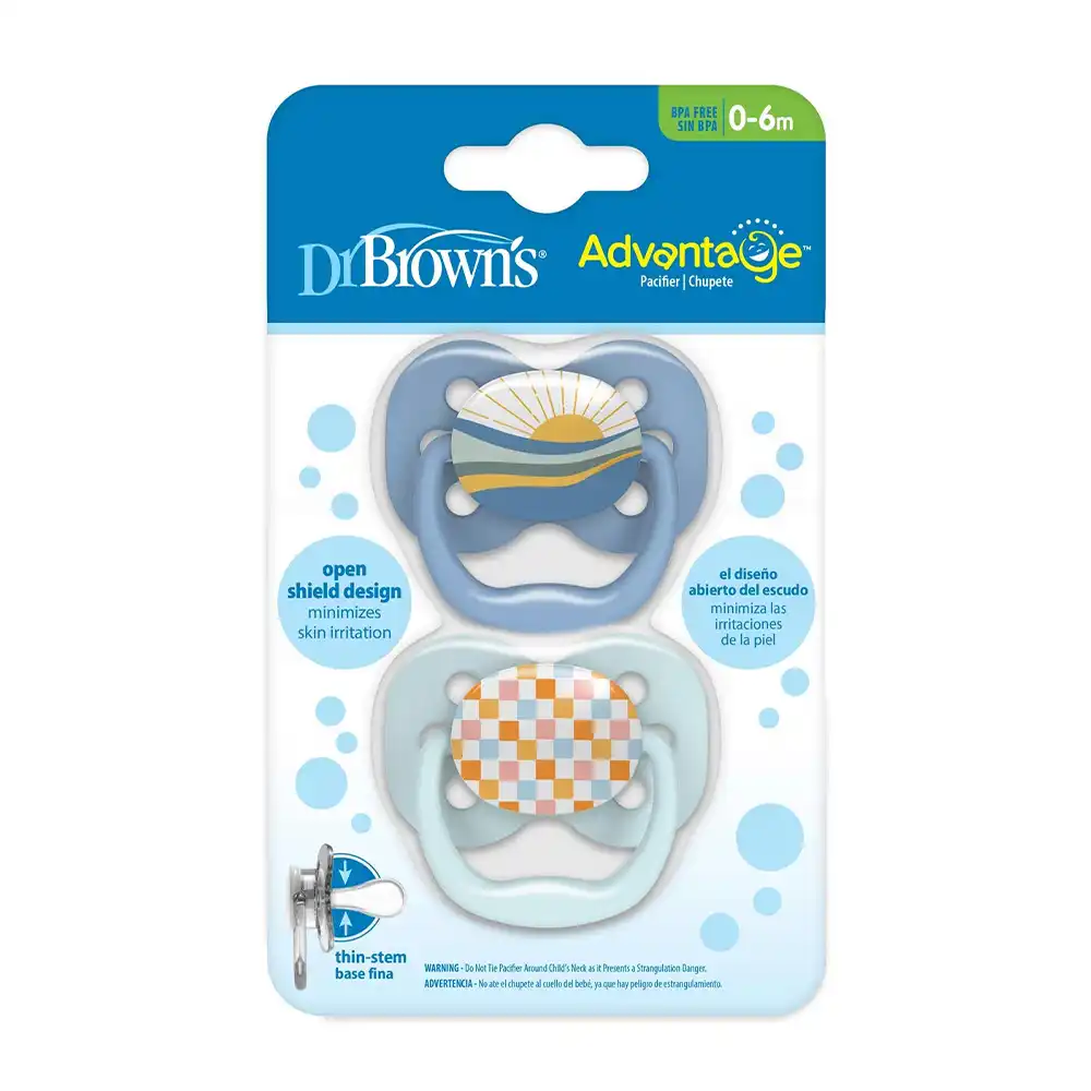dr-browns-advantage-0-6-sun-1 خرید پستانک ارتودنسی 0 تا 6 ماه دکتر براون | Dr Brown's طرح خورشید