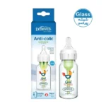 شیشه شیر پیرکس باریک 120 میلی لیتر ضدنفخ دکتر براون | Dr Brown's
