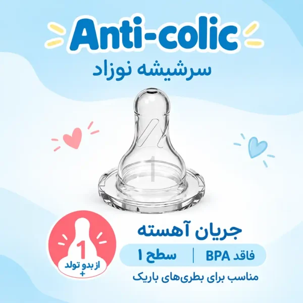 سرشیشه باریک بدو تولد دکتر براون
