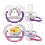 پستانک دو عددی 0 تا 6 ماه اونت Avent مدل Ultra Air Animals