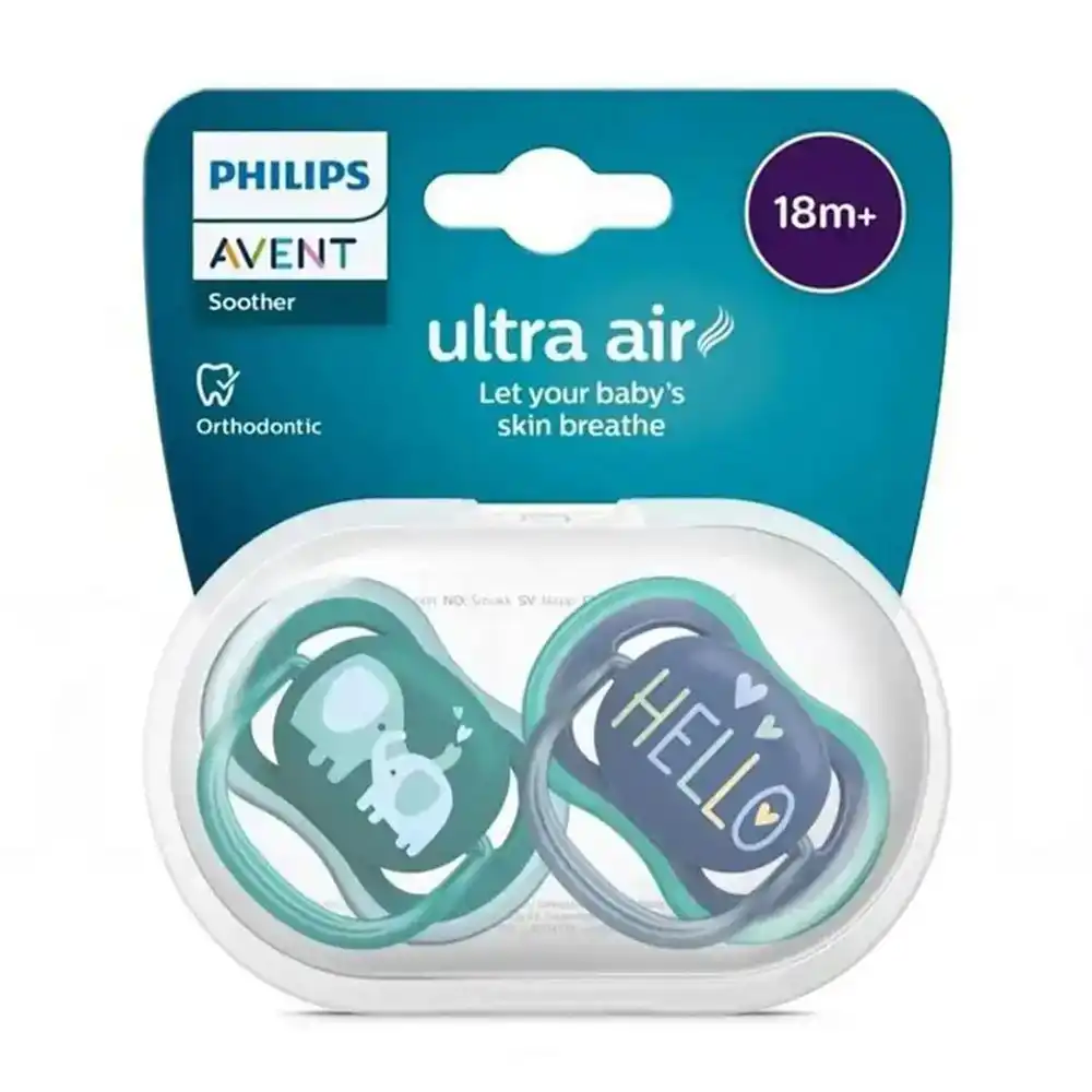 philips-avent-ultra-air+18-1 پستانک دو عددی 18+ اونت | Avent طرح Ultra Air